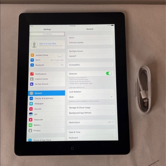 Apple iPad 4 16Gb WiFi + Cellular 9.7 inch - Picture 2 of 3